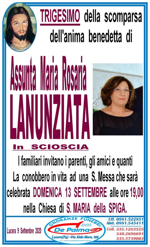 Pompe funebri Lucera