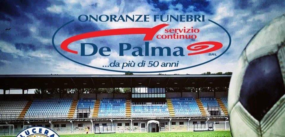 Onoranze funebri De Palma sponsor del Lucera Calcio