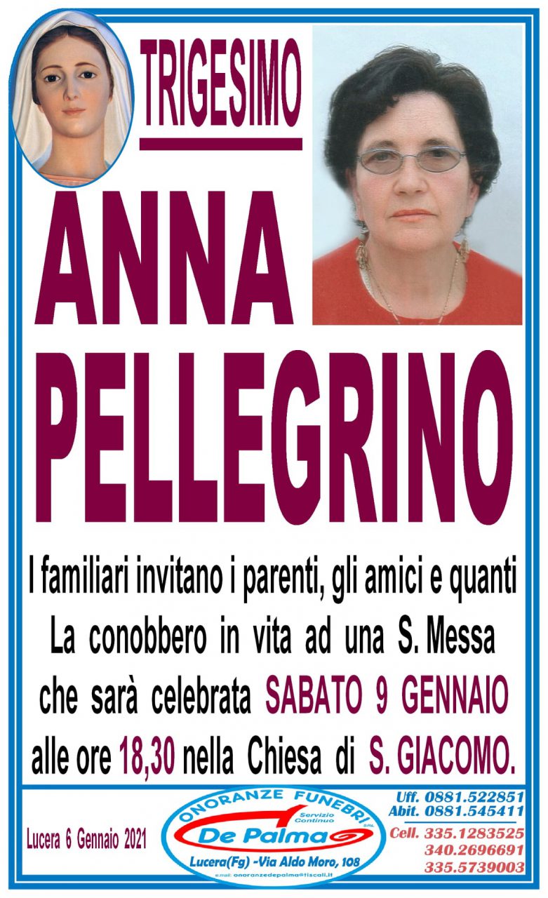 Trigesimo Anna Pellegrino