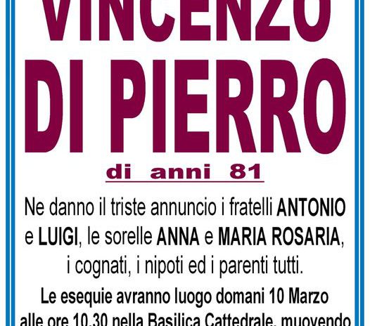 onoranze funebri Lucera