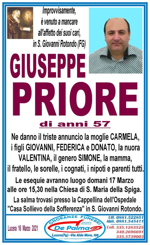 onoranze funebri lucera