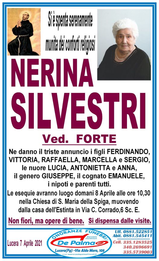 onoranze funebri lucera