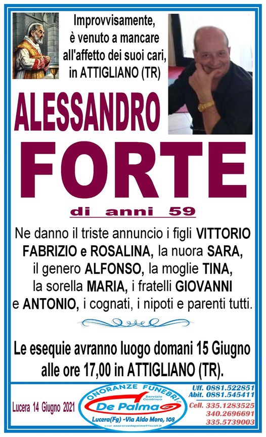 onoranze funebri lucera